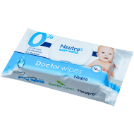 Servetele umede bebelusi fara alcool 72 buc Doctor Wipes Neutro
